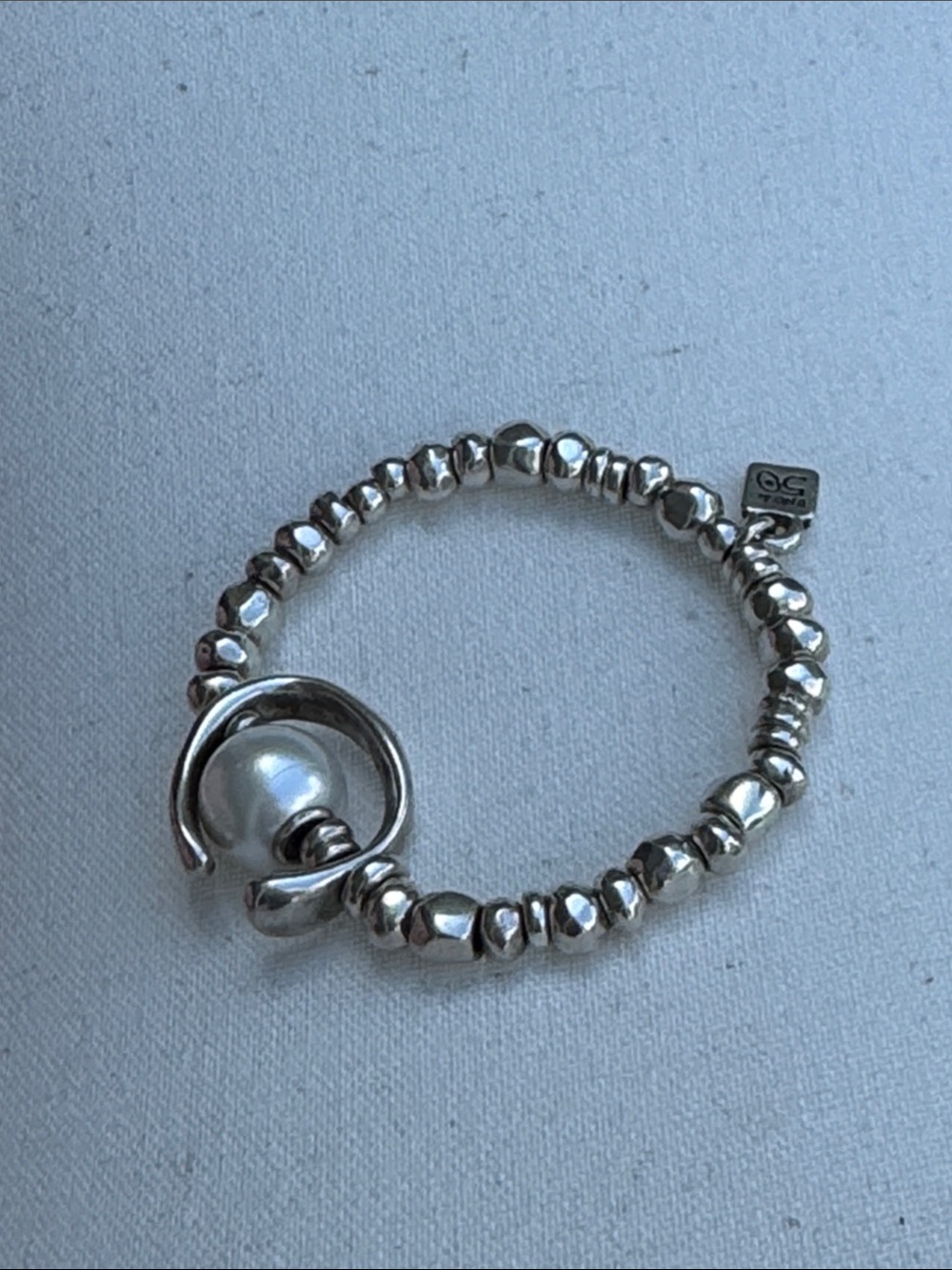 Uno de 50 Another Round Oh Oh Oh stretch bracelet - NWOT